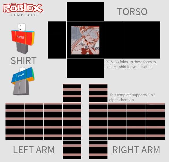 Featured image of post Anime Roblox Shirt Template