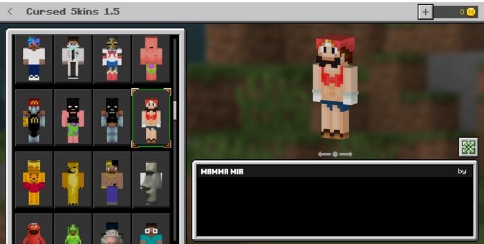 Featured image of post Cursed Minecraft Skins Pack