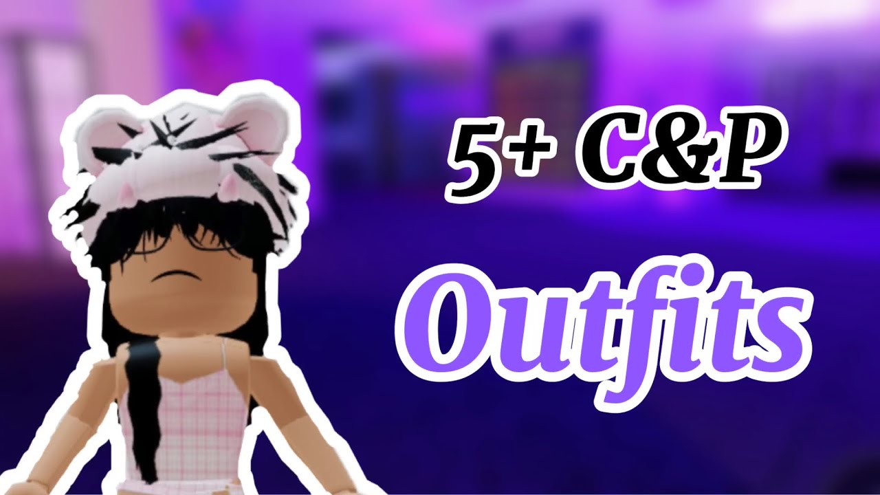 Featured image of post Cute C&amp;P Roblox Outfits